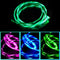 Luminous Streamer Micro-USB Fast Charge Cable for Android Z green O3C7