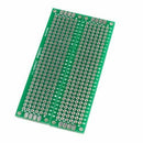 10x 2x8cm perforated grid board PCB strip PCB board circuit board PCB green S2A3