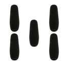 5 Pieces Interview Microphone Mic Foam Pop Filter Wind Muffs Windshilelds