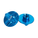 4X(Bike Air Gas Shcrader American Valve Caps Bike Suspension Bicycle Front M3C7)