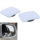2Pc 360Â° Wide Angle Convex Rear Side View Blind Spot Mirror Universal Car AutoME