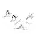 Fly Rod Guide Set  Fly Fishing Rod Guide Tip Repair Kit rings Different Size T^