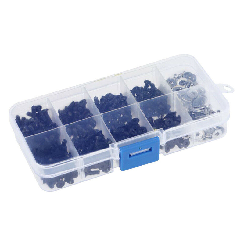 180PCS Screws Box Repair Accessories for HSP Redcat SCX10 HPI 1/10 RC Car,M3