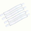 Elastic Bed Sheet Clip Fasteners Bed Blankets Grippers Slip-Resistant Belt
