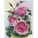 Pink Rose 5D DIY Diamond Painting Embroidery Craft Needlework Decor Gifts