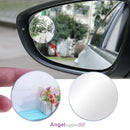 Car Styling 1pc Clear Car Rear View Mirror 360 Rotating Safety Wide Angle