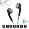 Universal Music Earphone 3.5mm Wired Headphone Headset w/Mic for Phone MP3