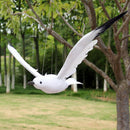 2pcs Creative Handcraft Foam Flying Seagull Statue Wall Hanging Art Decor for