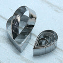 7pcs Stainless Steel Rose Petal Cake Cookie Cutter Mold Pastry Baking Mould