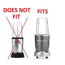 24 Ounce Tall Cup with Lip Rings Compatible for Nutribullet 600W 900W Blend R4F4
