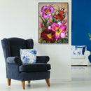 5D Full Drill DIY Diamond Painting Flower Cross Stitch Embroidery (T197)