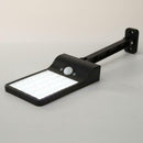50LED Solar PIR Motion Sensor Street Path Light with Remote Control (Black)