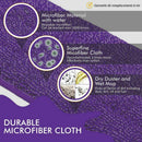 2 Microfibre Mops for Floor Wash Broom Pack Replacement warranty valid for  N9T3