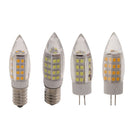 AC220-240V LED Bulb Corn Light Bulb Globe Lamp Replaces 5W Warm White - G4