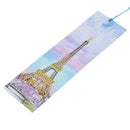 DIY Tower Special Shaped Diamond Painting Leather Tassel Bookmark Crafts