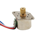 Micro mini 15mm stepper motor 2-phase 4-wire stepping motor copper metal gear LJ