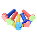 5Pcs/Set Sponge Painting Brush Children Painting Brush Flower Stamp Kids Di