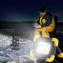 20W Rechargeable LED COB Work Light Camping Security Floodlight Emergency Lamp J