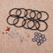 10 set Carburetor Repair Kit Needle Seat bowl Gasket fit for Tecumseh 631021 A B