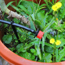 100pcs Plastic Adjustable Emitter Dripper Micro Drip Irrigation Sprinklers