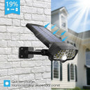 Led Solar Light Shark Pir Motion Sensor Solar Lamp Waterproof Solar Powered