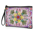 DIY Colorful Special Shaped Diamond Painting Wristlet Clutch Zipper Wallet