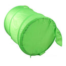 Foldable  design laundry basket, light green collector laundry box