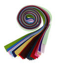 20pcs 1Yard 25mm Mixed Grosgrain Ribbon Hair Bow Gift Wrapping CRAFT DIY
