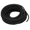 6mmx7mm Dia Flexible Corrugated Conduit Tube Pipe Hose Black 21M