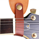 Cowskin Leather Guitar Strap Hook Button For Acoustic Folk Classic Durable TDES