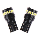 2X T10 3014 57SMD 24 LED Car CANBUS Error Free Wedge Light Bulb Wh FmTEUS