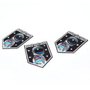 Embroidery sew iron on patch astronaut badge transfers cloth fabric applique FT