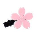 2X Sweet Pink Sakura Flower Hairpin Hair Clip Accessory Headdress Baby Girl Gift