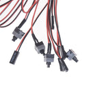 10pcs PC Case Mainboard Power on/off Push Button Switch Connector Ca TEU