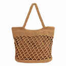 Handbag Women Fashion Woven Straw Bag Summer Large Beach Tote Bag Travel Sh