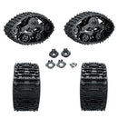 4Pcs Upgrade Track Wheels Replacement For 1/16 WPL B24 C14 Military Truck RC Car