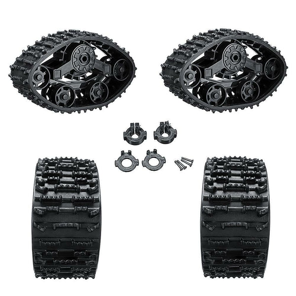 4Pcs Upgrade Track Wheels Replacement For 1/16 WPL B24 C14 Military Truck RC Car