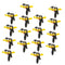 16 Packs Adjustable Watering Sprinkler, Rotating Irrigation Garden Nozzle