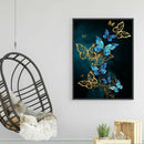 Butterfly 5D DIY Full Round Drill Diamond Painting Rhinestone Craft (B2440)