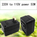 1 x 50W 220V To 110V Converter Adapter For Travel Adapter J7B8 N4F9 Convert V8N3