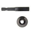 Keyless Chuck Plug Quick Change Adapter Drill Bit Converter 1/4