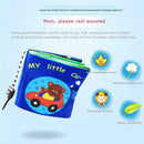 Colorful Cute Traffic Vehicles Baby Cloth Book Early Learning Quiet Books