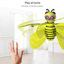 RC Flying Mini Bee Remote Control Toys Electronic Infrared Induction Aircra O4C4