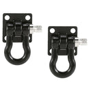 2PCS 1/10 Trailer Towing Hooks Buckle Tow D Shackles for 1/10 RC Crawler Car