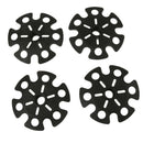 Trekking Pole Mud Snow Basket for Hiking Poles Ski Walking Trekking, 4 Pieces