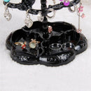 Retro Rotating Eardrop Earring Jewelry Display Hanging Holder Stand Organiz U6V5