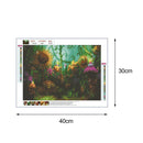 5D DIY Full Drill Diamond Painting Cartoon Flowers Cross Stitch Embroidery