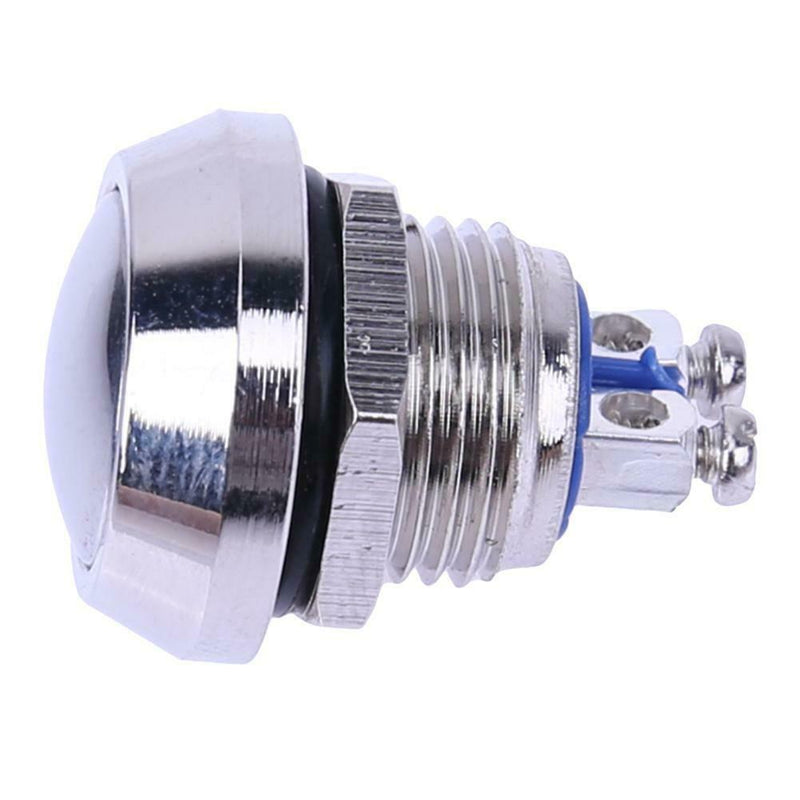 12mm Metal Boat Horn Momentary Stainless Steel Push Button Starter Switch