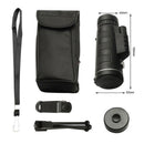 Monocular 40X60 Zoom Optical Lens Telescope+ Tripod+ Clip for Mobile Smart Phone
