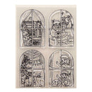 Christmas Windows Life Silicone Clear Stamps for DIY Scrapbook/Photo Album